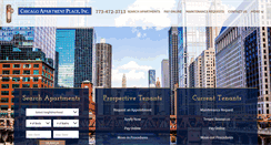 Desktop Screenshot of chicagoapartmentplace.com